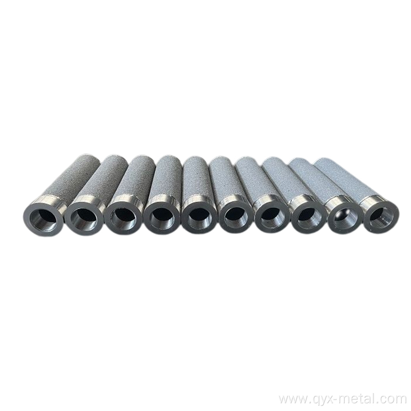 hydrogenation unit porous titanium electrode filter elements