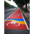 Bike Lane Colorful Resin Road