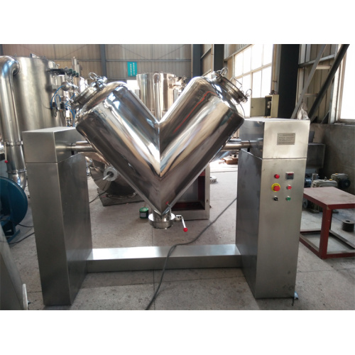 V Shape Pharmaceutical Powder Mixing Tank Agitator Mixer