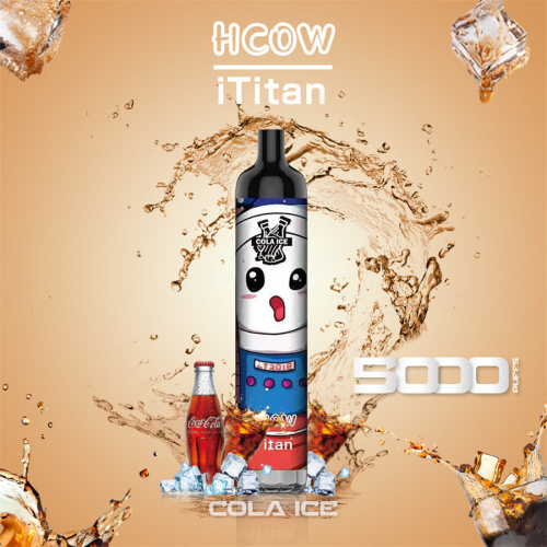 HCOW ITITAN 5000 퍼프 처분 가능한 vape 도매 가격