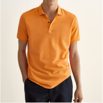 Kurzarm-Ebene-kundenspezifische Design-Men&#39;s Poloshirts