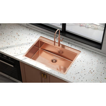 Meiao countertop uwezo mkubwa 33x20-inch bonde moja