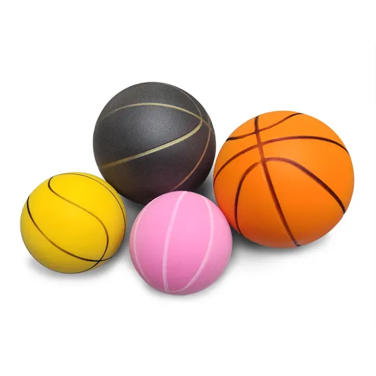 OEM Custom Pu Foam Mute Ball: Silent Basketball for Indoor Training