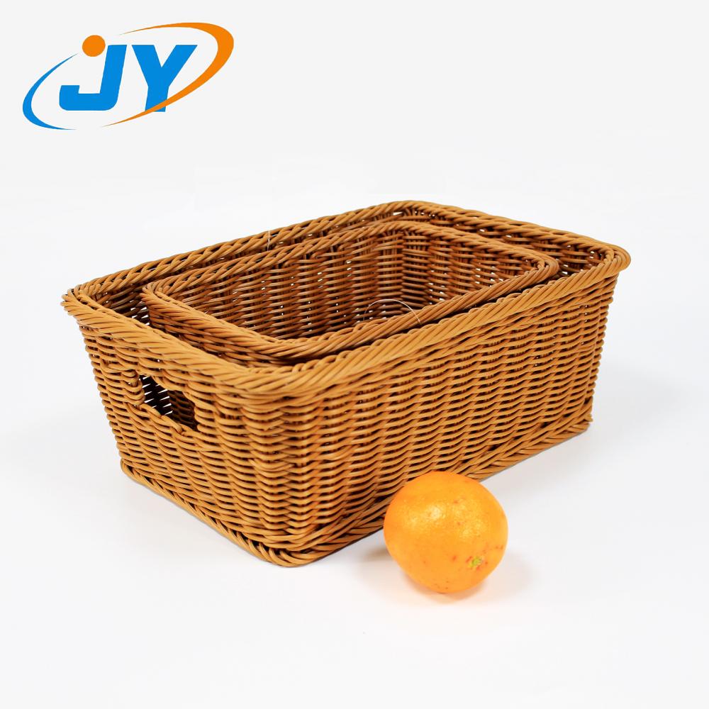 polypropylene basket, PP rattan home basket