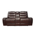 American Style Electric Loveseat Sofá de movimiento reclinado