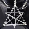 Q're Clear Quartz Crystal Singing Merkaba Pyramid 8" Crystal Singing Bowl