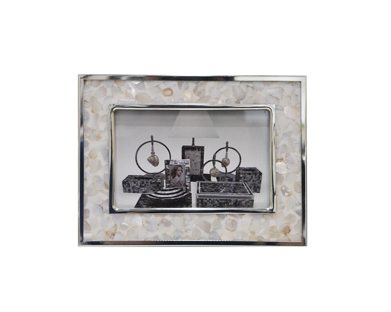 mother of pearl photo frame