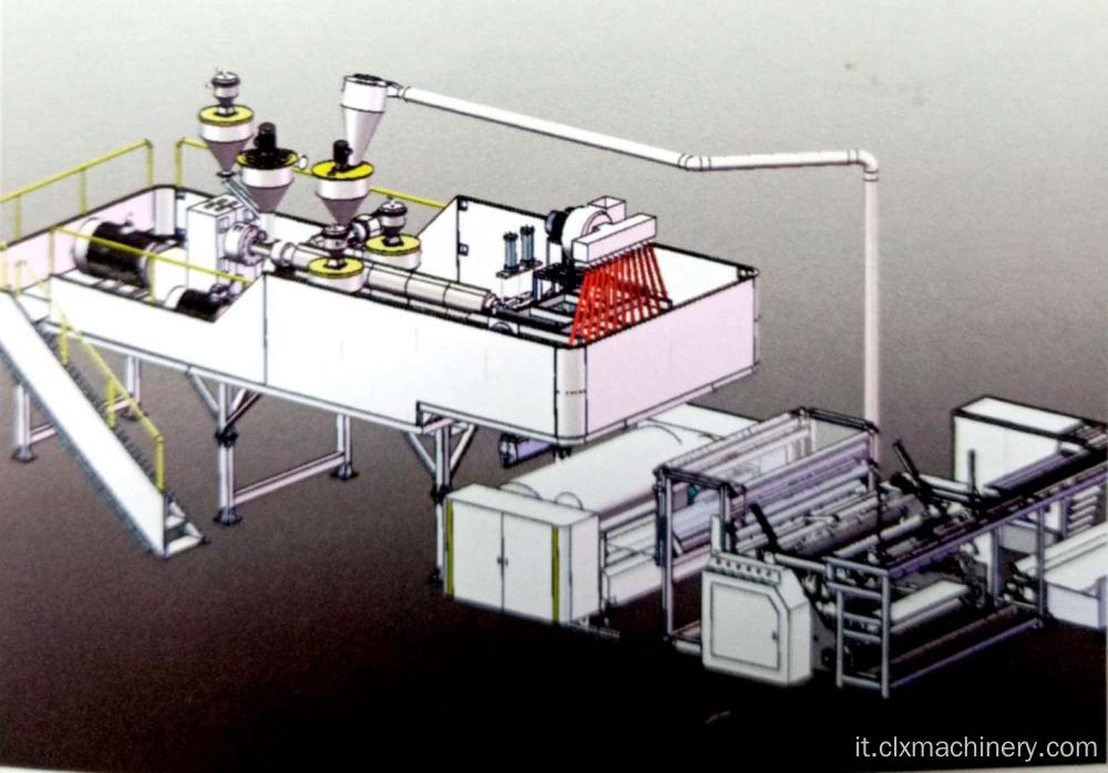 Macchina automatica StetnFilm ad alta velocità con braccio oscillante