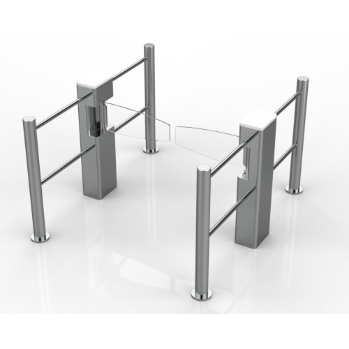 Wide Channel Swing Turnstile Gate