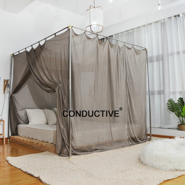 Quadrate shape radiation protection mosquito net