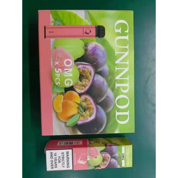 Gunnpod 20 Flavours 2000 Puffs Disposable Vape Pen