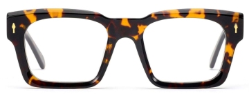 Belieye Trendy Tortoiseshell Square Acetate Glasses Frames