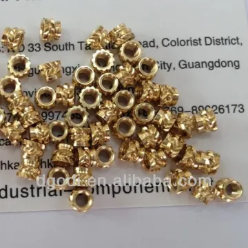 brass threaded insert for plastic