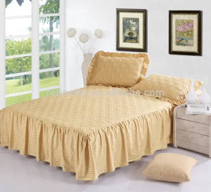 Hotel bed skirting,King/queen/single size hotel bed skirting