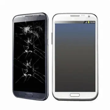 Anti-shock toughened glass screen protector for Samsung Note 2