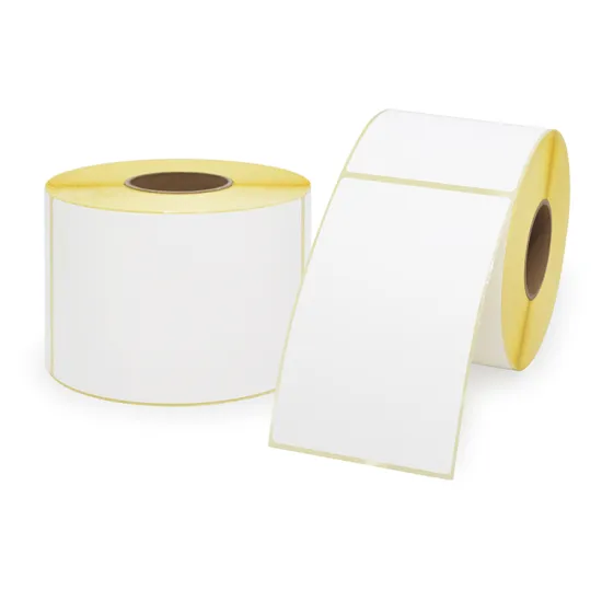 75x120 mm direct thermal label sticker logistics label