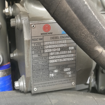 92kw Weichai Deutz 6 Cylinder Diesel Engine for 3T Wheel Loader