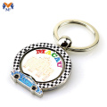 Spinning Custom Manufactured Metal Cool Keychains