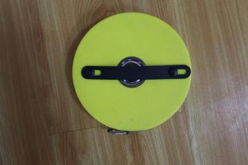Fita métrica de fibra de couro macio impermeável