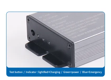 Integrated LED Emergency Lighting Power Solution