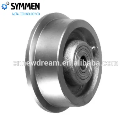 DIN casted iron wheels for crane