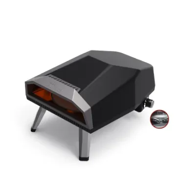 High Quality Garden Rotating Gas Pizza Oven with Foldable Legs