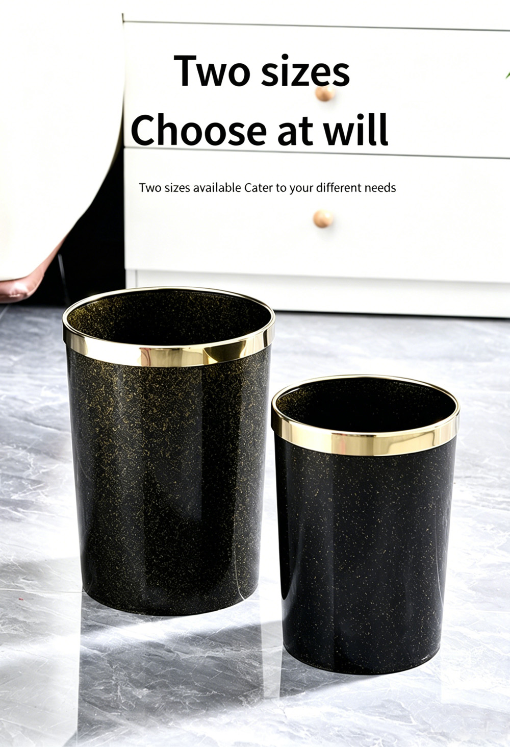 Trash Can with Ring Lid 7