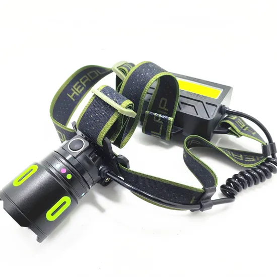 3000 Lumen P70 LED Rechargeable Headlamp with Type C Charging and Power Bank Function
