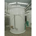 Coconut shell charcoal dust collector