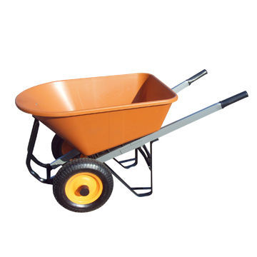 Wheelbarrow with 180kg Loading, 120L Water and 6.5cbf Sand Capacity