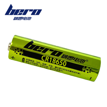 High Capacity 3V Lithium Battery with 18650 Design