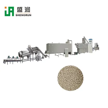 Fish Feed Pellet Making Extruder Machine Production Line