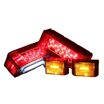 DOT IP68 Super Bright Brake and Turn LED Light Kit for Camper, Truck, RV, Boat, Snowmobile
