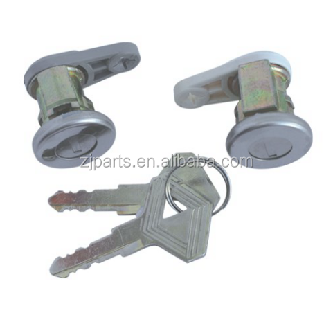 Cerradura de puerta de coche de alta calidad con llave para RENAULT R5 R21 Express Auto Dooor Key Set