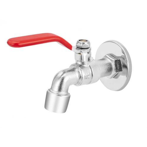 Water Bibcock Faucet ผสมวาล์วมุมน้ำร้อนและน้ำเย็น