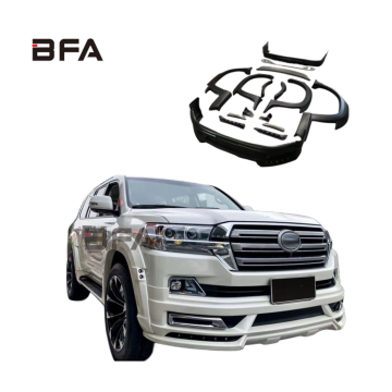 WD Wide-Body Wheel-Brow Fender Front Shovel Back Shovel Front Diffuser Body Kit for Toyota Land Cruiser LC200 Upgrade