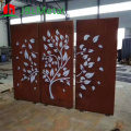 Garden Screen Panels Garden Decorative Corten Steel Pool Fence Factory