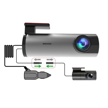 170 grados Cam Wifi DVR Cámara DASH CAR GPS GPS DVR CAR RECORDOR DE VERSIÓN DE VERSIÓN DEL CAR 1080P CON SENSOR DE GRAVIDAD