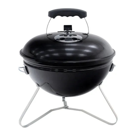Steel Barbecue Smoker Charcoal Grills Folding Portable Outdoor Christmas Space Valentine Baby Party Halloween Gifts
