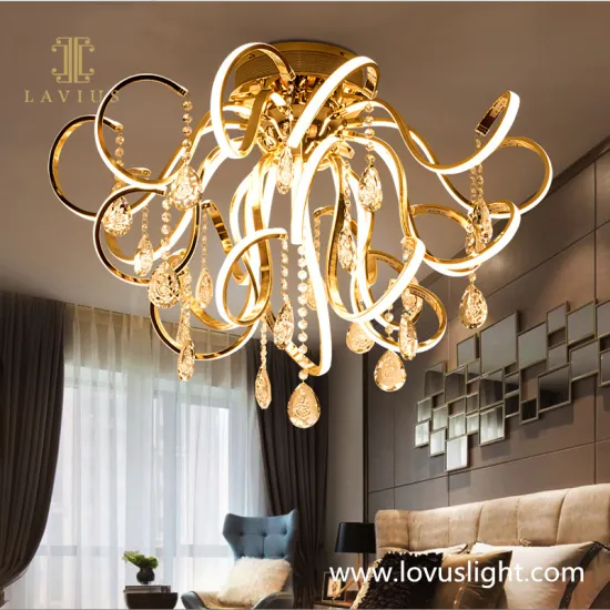Creative blooming flower shape chandelier Villa custom chandelier Living room chandelier bedroom kitchen decoration chandelier