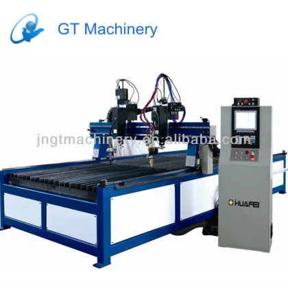Double-side driven CNC table hypertherm plasma cutting machine