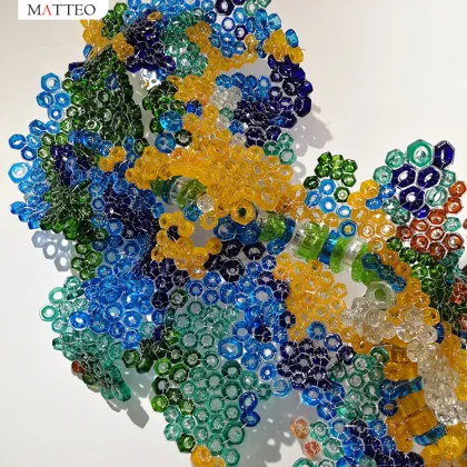 Hand Blown Murano Glass Wall Decorations