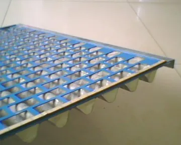 Hook Strip Pyramid Shale Shaker Screens Made Of Perforated Steel Wire Mesh For Drilling Fluid