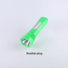 Wholesale Price Camping Rechargeable LED Plastic Flashlight