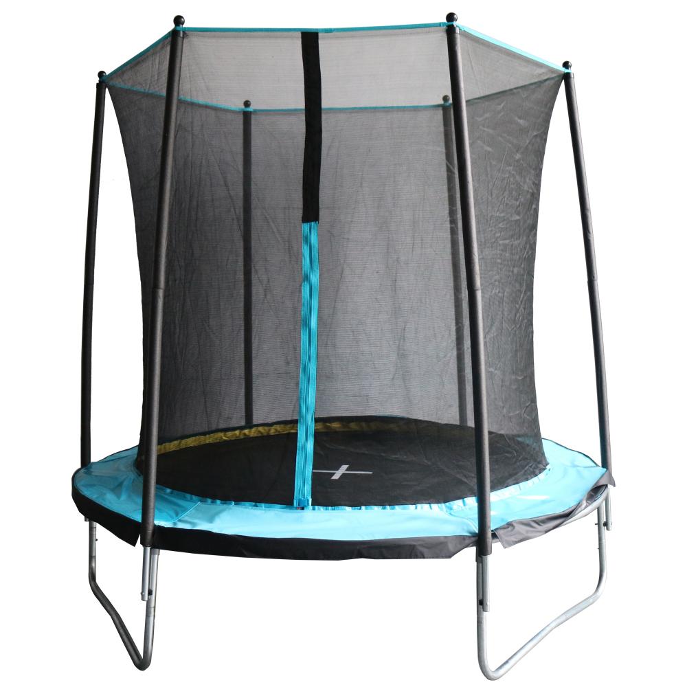 Outdoor Trampoline 8ft voor kinderen blauw