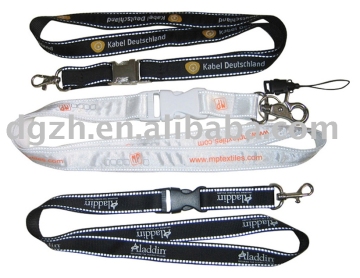 reflective lanyard, reflective strap