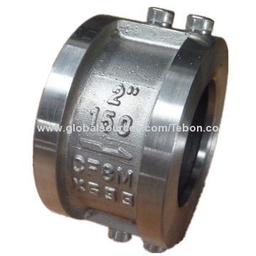 Double Door Check Valve, Wide Temperature Range