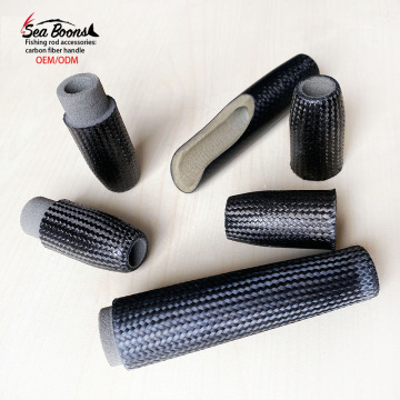DIY Carbon Fiber Fishing Rod Handle: Wholesale Woven Carbon Fiber Fly Rod Grip Accessories