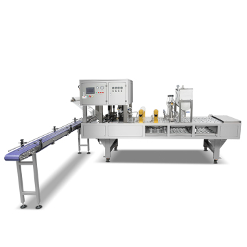 Bowl Controlled Atmosphere Sealing Machine with Nitrogen Gas