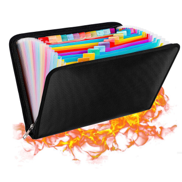 Wholesale 24 Pocket Fireproof Waterproof Document Folder